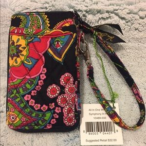 Vera Bradley, All In One Wristlet, Symphony In Hue